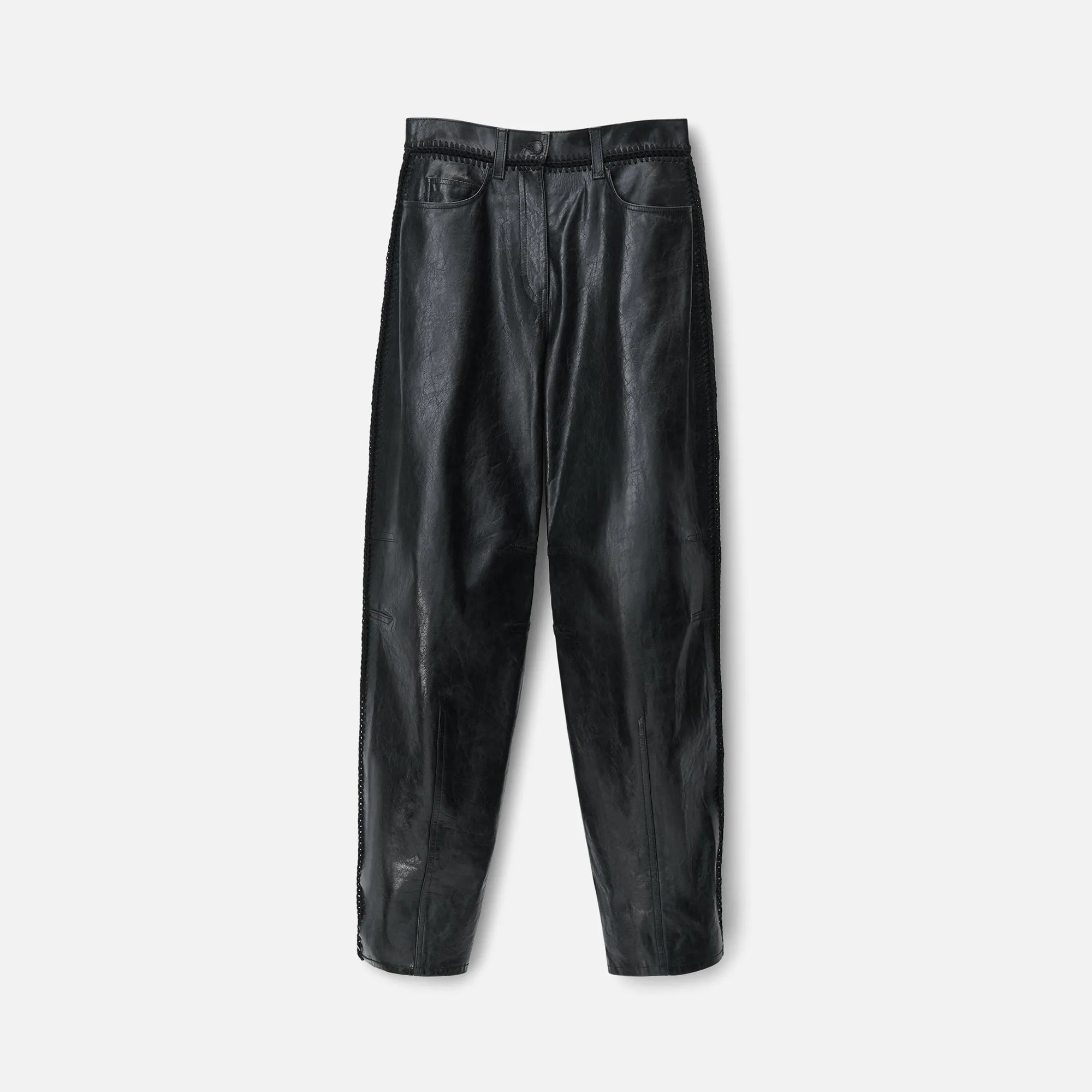 Alexander Wang Croceted Darted Tailored Trouser - Black sold by Kith