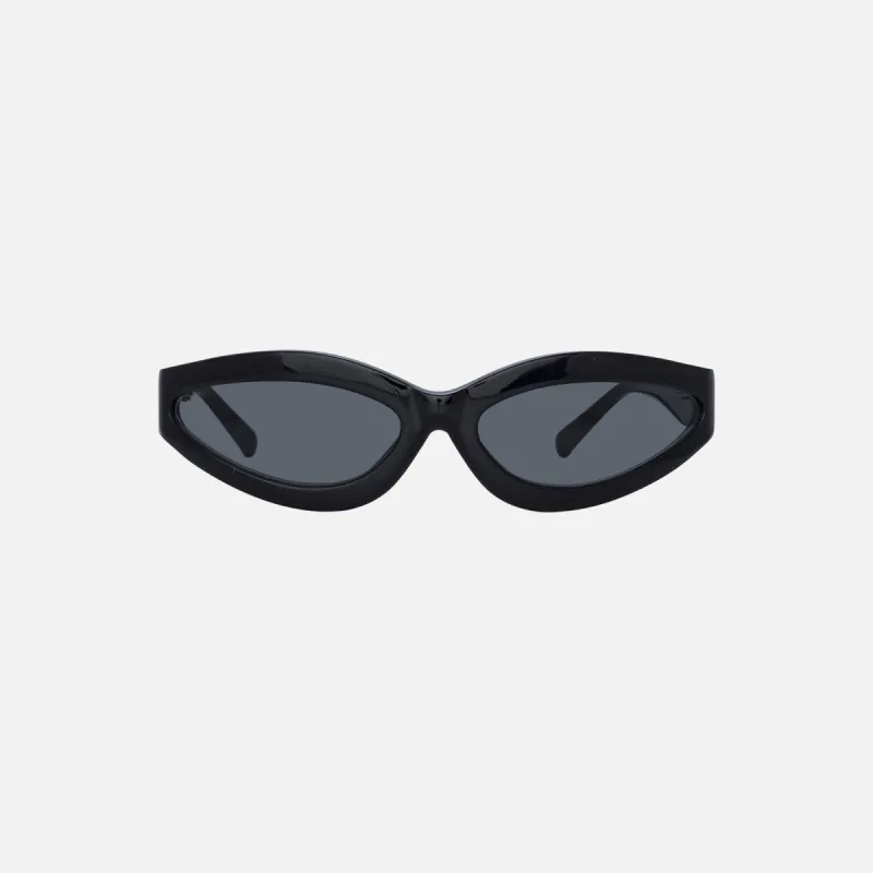 The Attico 56 Frame Sunglasses - Black sold by Kith