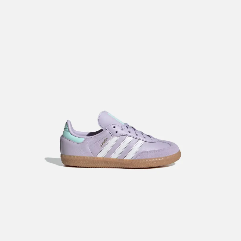 adidas GS Samba OG - Silver Dawn / Crystal White / Semi