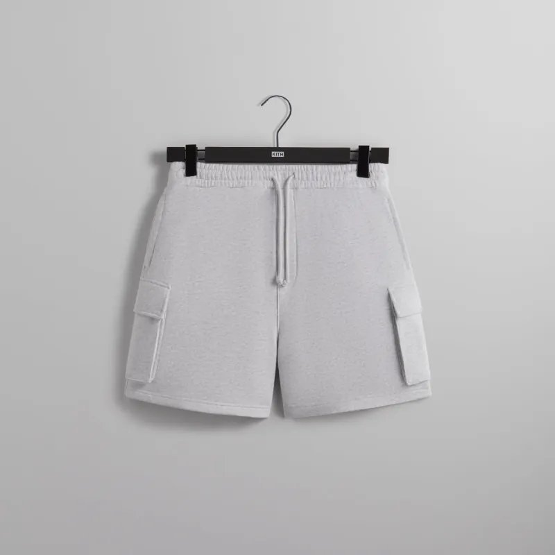 Kith Fairfax Cargo Short - Light Heather Grey sold by Kith