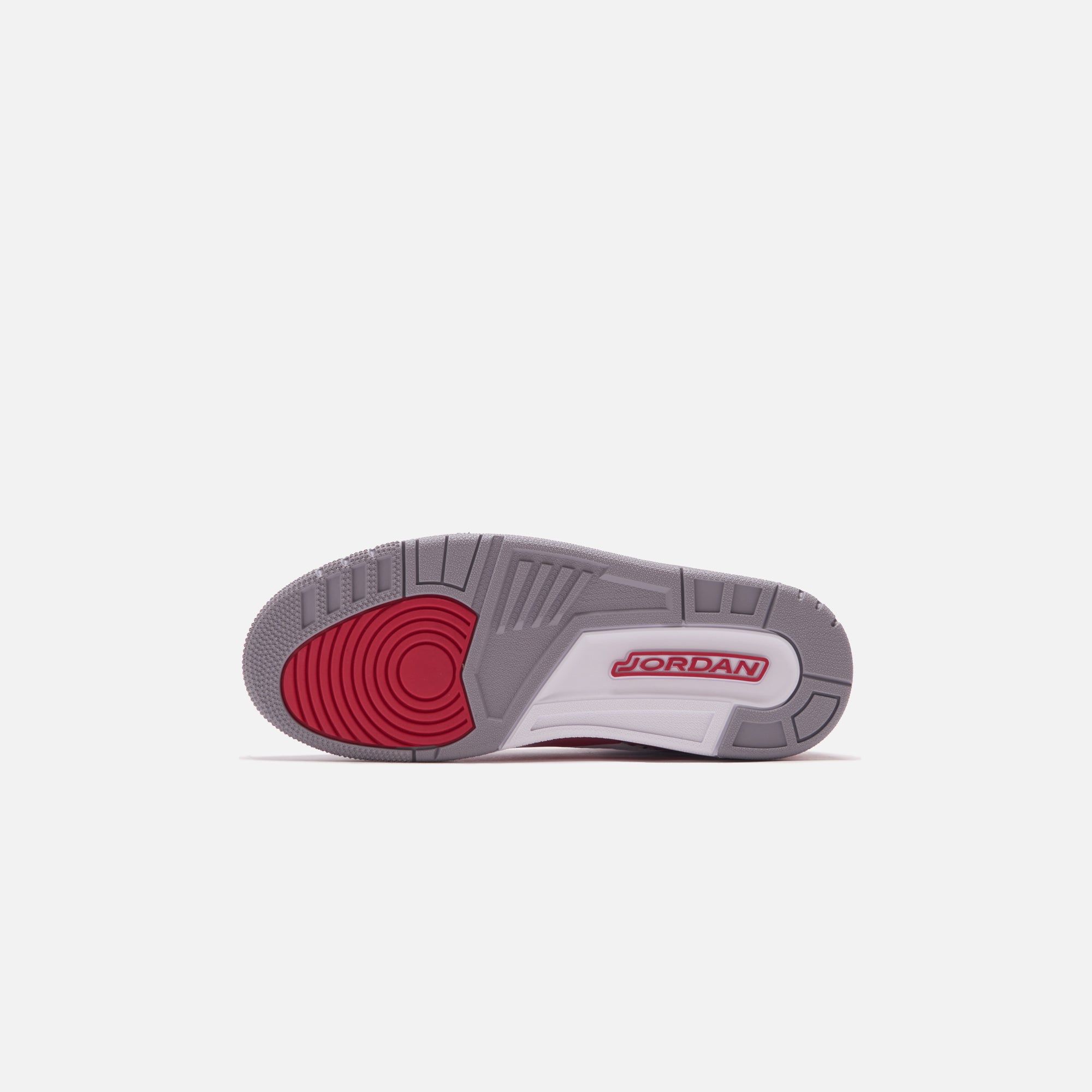 Nike Air Jordan 3 Retro - White / Light Curry / Cardinal Red sold by Kith product image thumbnail 6
