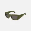 Bottega Veneta Woven 56 Frames - Olive sold by Kith