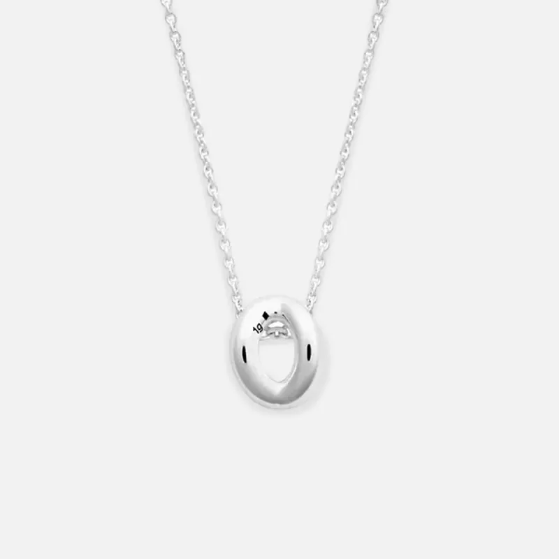 Le Gramme 1g Polished Sterling Silver Entrelacs Pendant with Chain - Silver sold by Kith