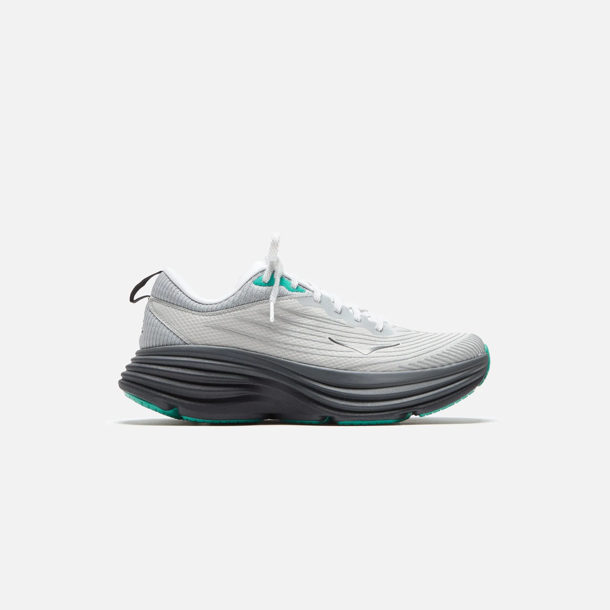 HOKA Bondi 8 Tech - Harbor Mist / Black sold by Kith