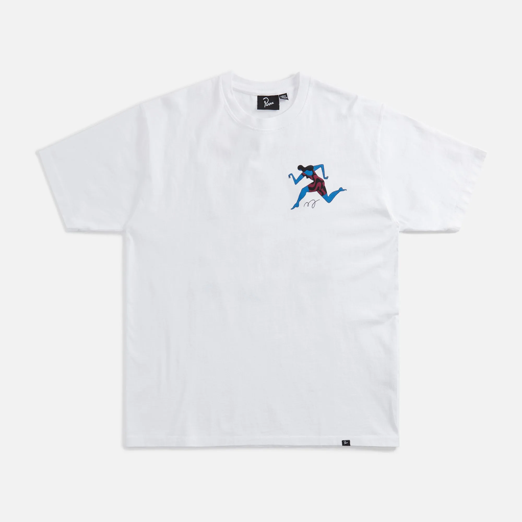 by Parra No Parking Tee - White sold by Kith