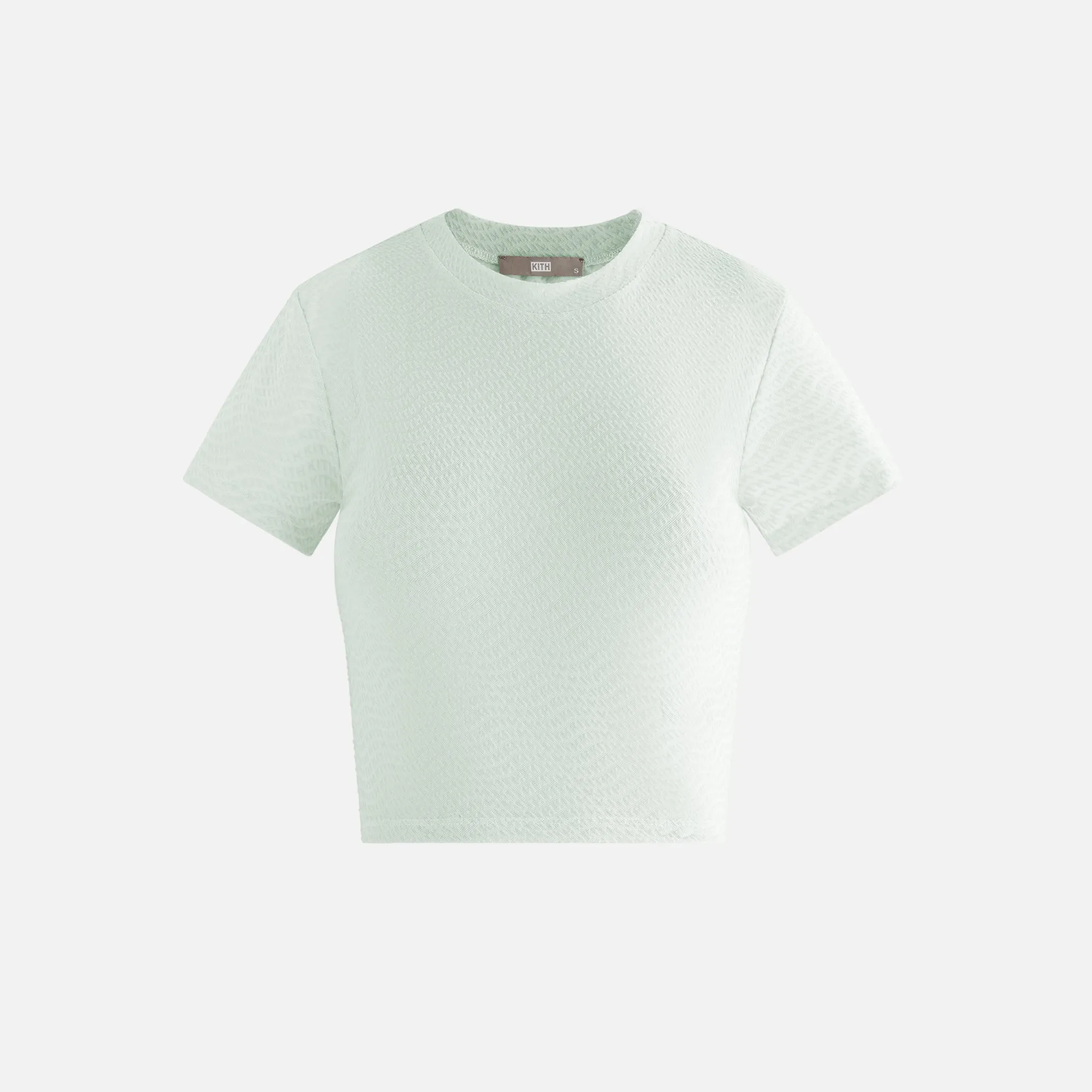 Kith Women Mulberry III Monogram Wave Mesh Tee - Patina sold by Kith