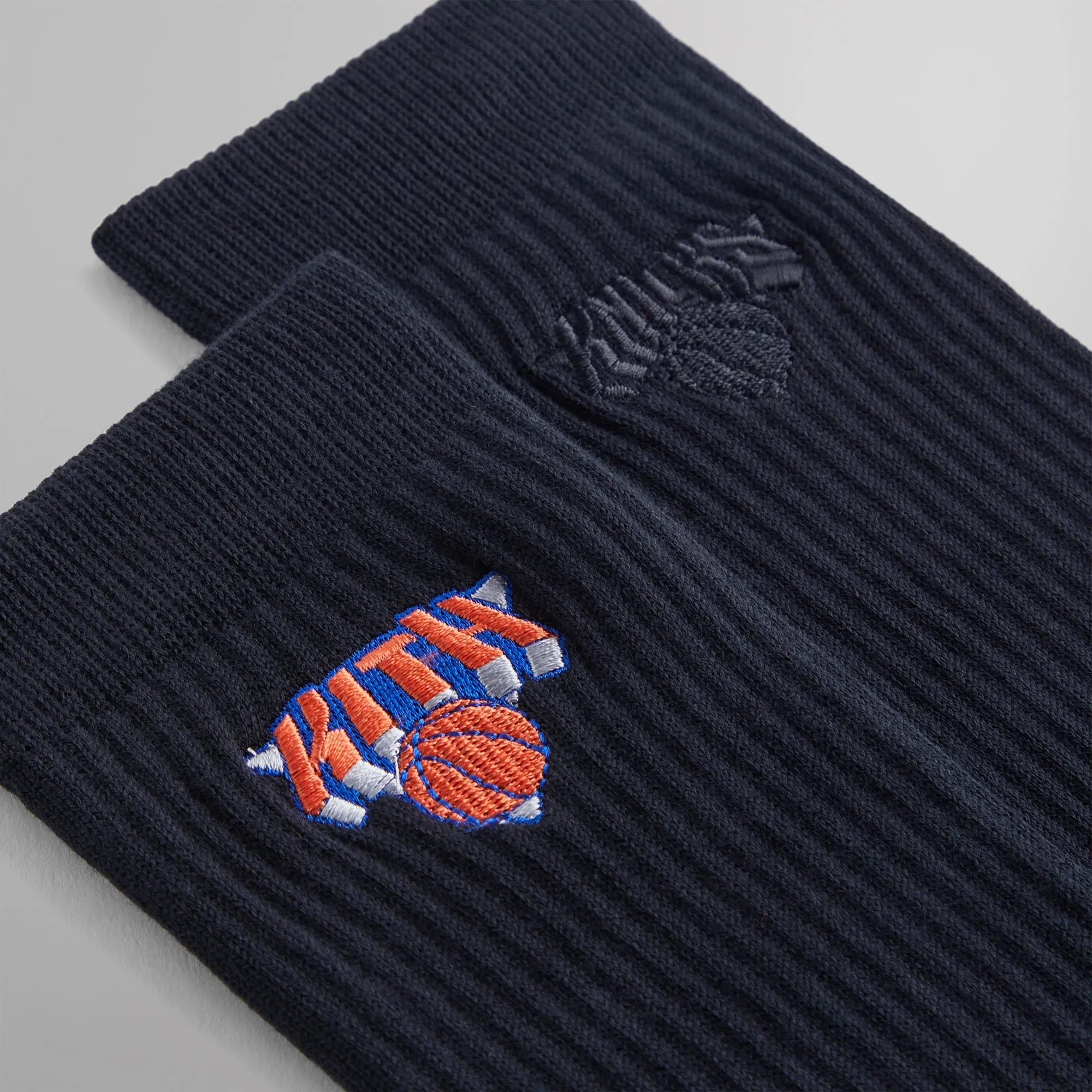Kith & Stance for the New York Knicks Logo Socks - Black sold by Kith product image thumbnail 3