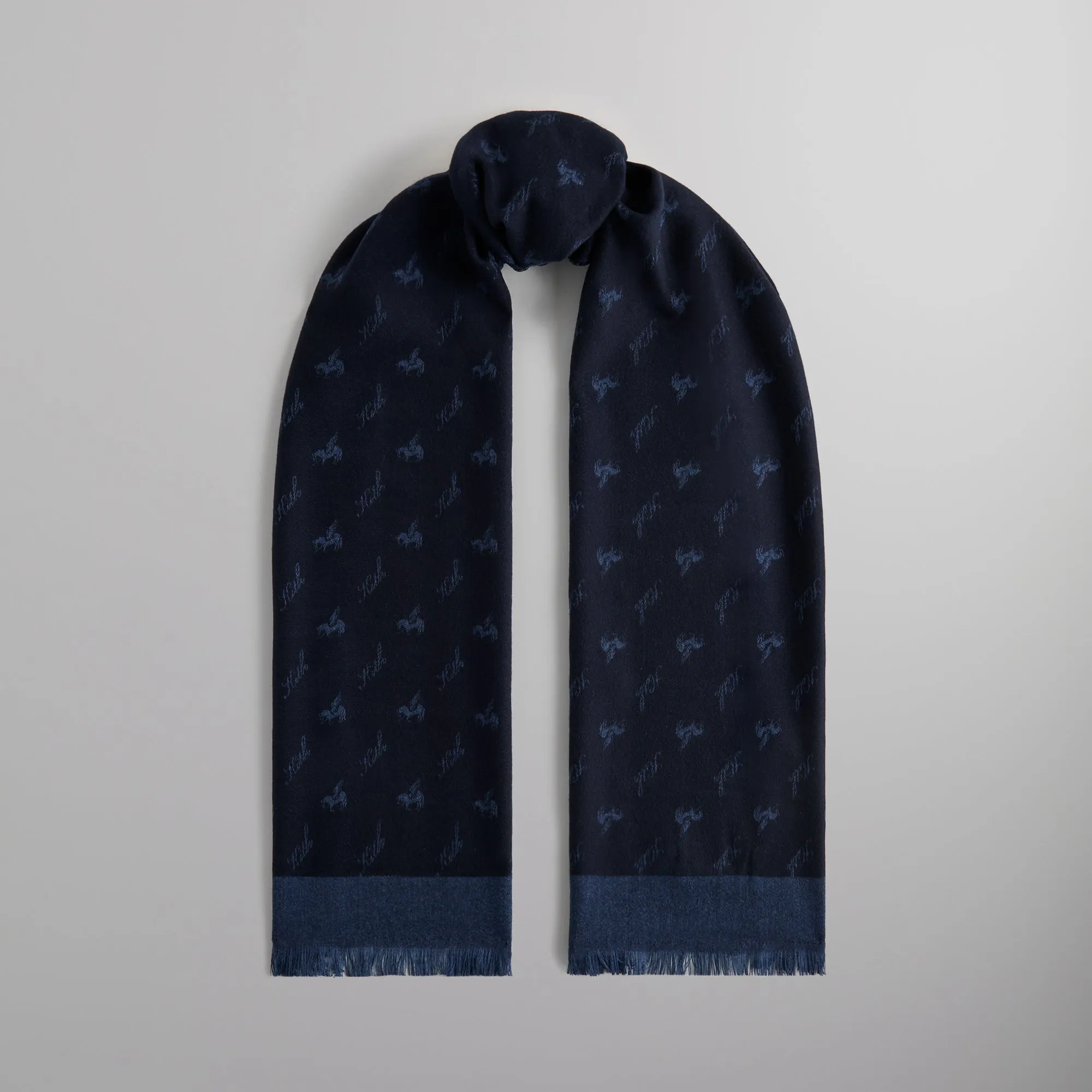 Kith Pegasus Monogram Scarf - Nocturnal sold by Kith