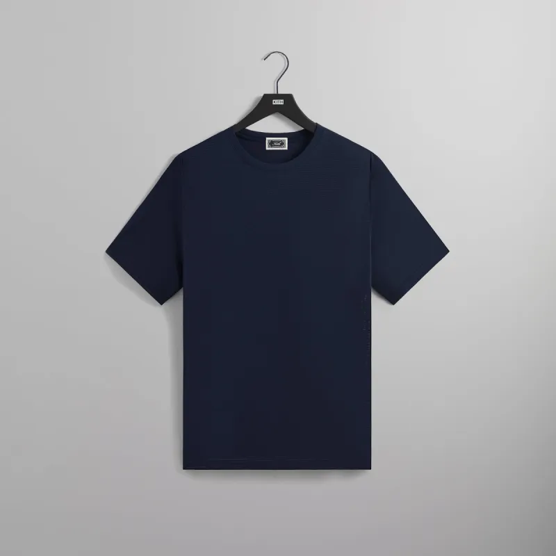 Kith Pointelle Mesh Heathrow Tee - Nocturnal sold by Kith
