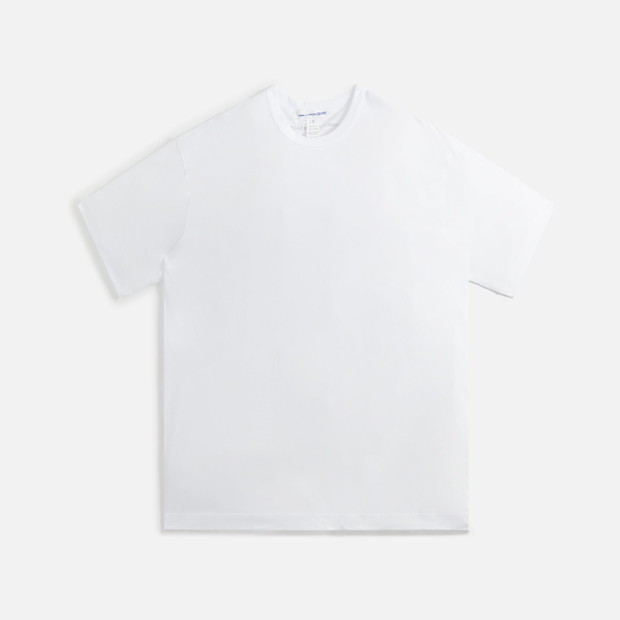 Comme des Garçons Shirt Cotton Jersey Tee - White sold by Kith