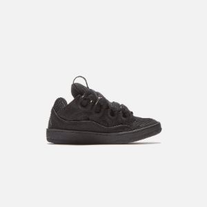 Lanvin Curb Sneakers - Black Grip sold by Kith