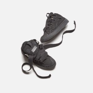 Lanvin Curb Sneakers - Black Grip sold by Kith