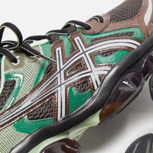 ASICS Gel-Quantum Kinetic - Dark Sepia / Shamrock Green sold by Kith