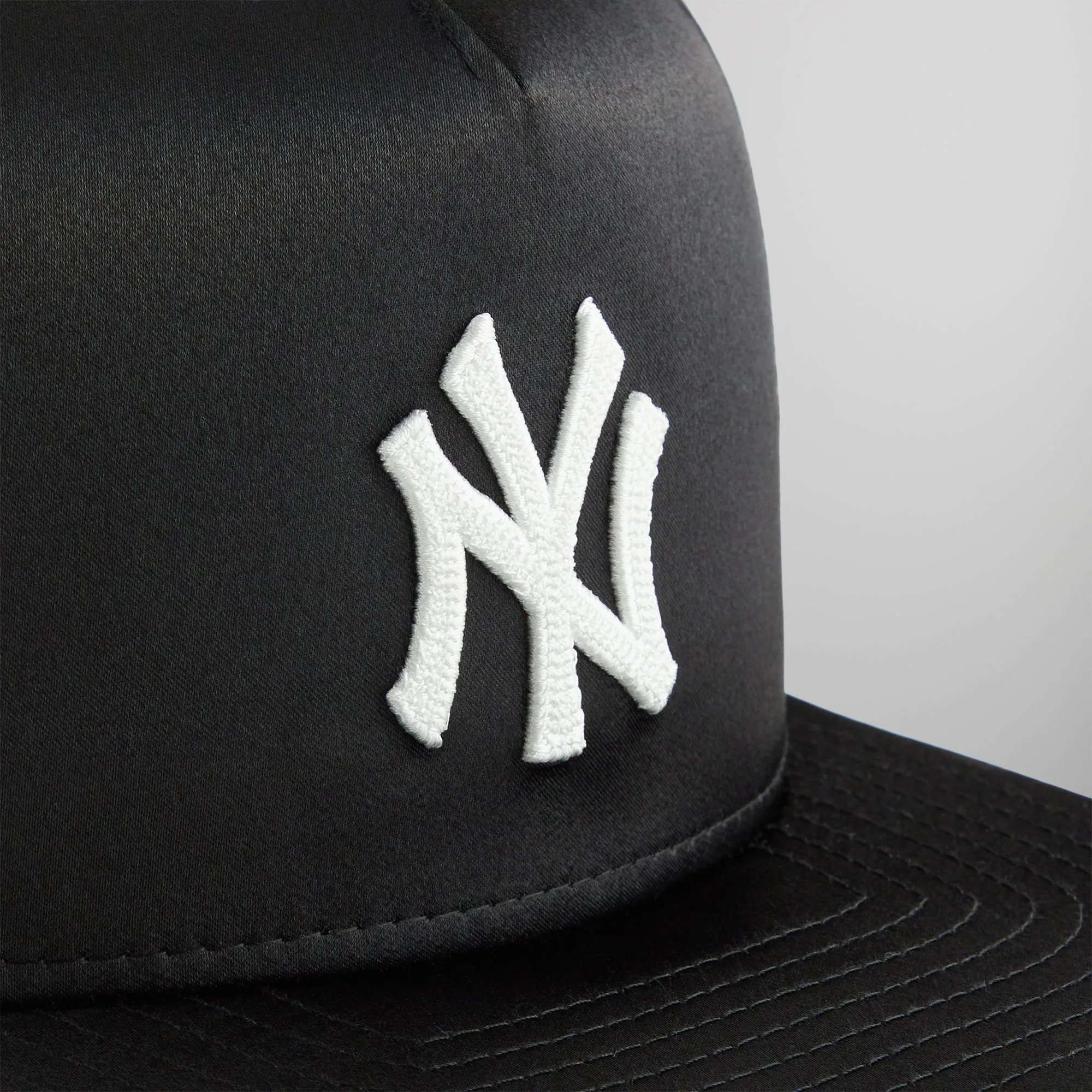 Kith & New Era for the New York Yankees Satin 9FIFTY A-Frame Snapback - Black sold by Kith product image thumbnail 5