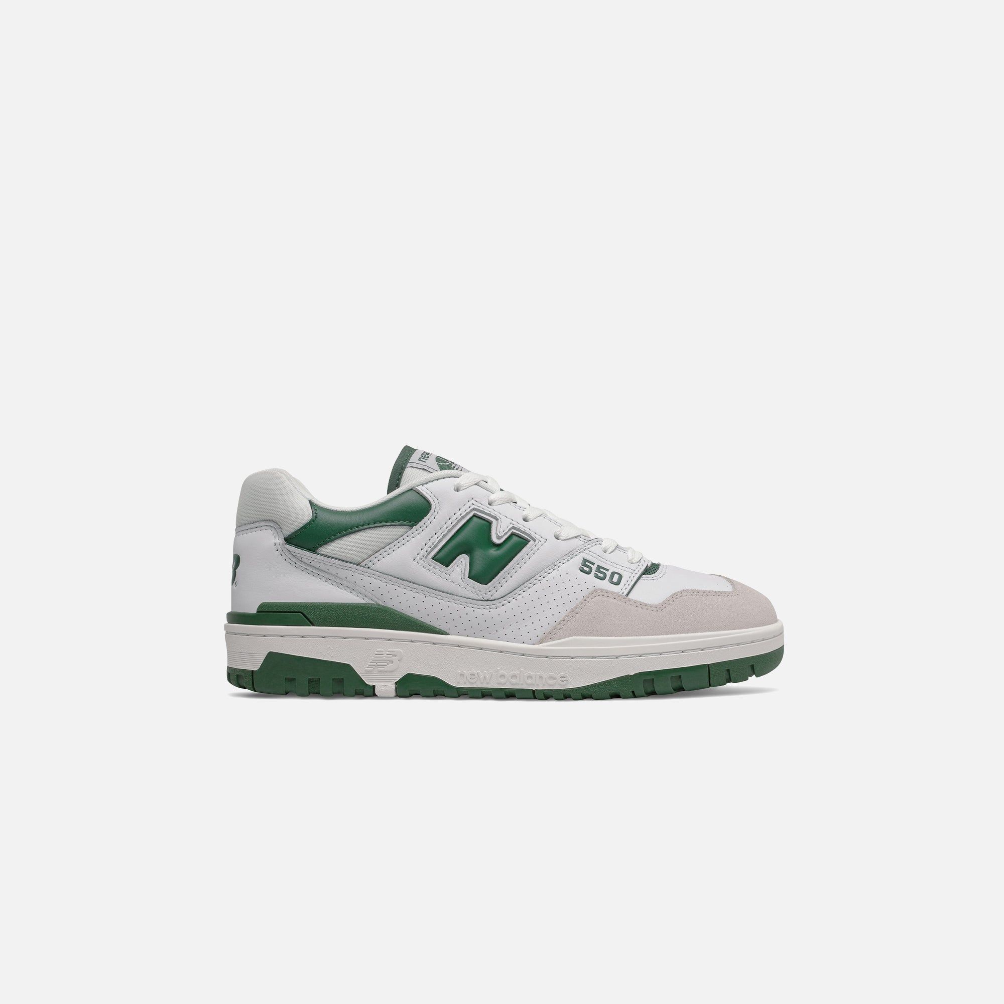 New Balance 550 - White / Team Forest Green sold by Kith
