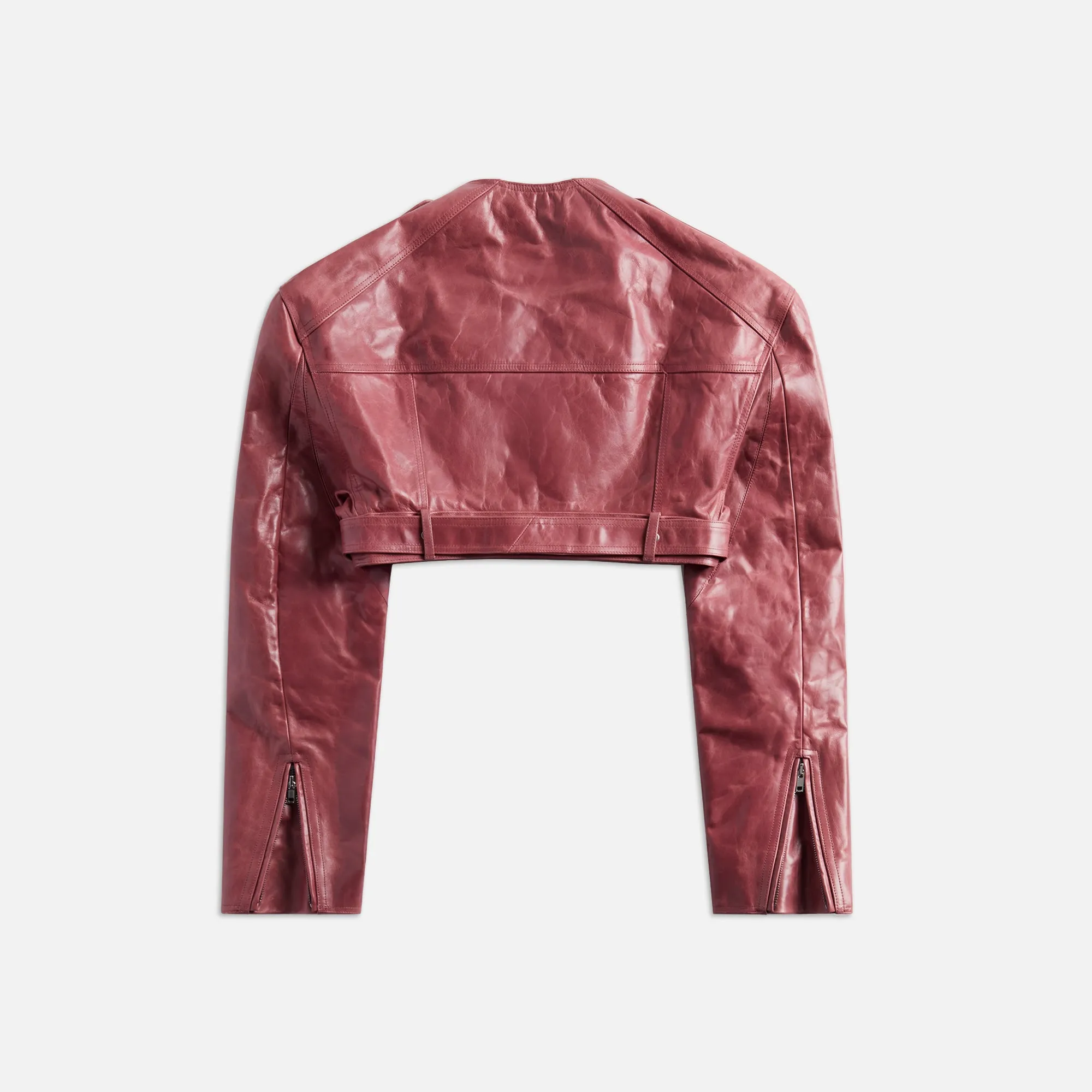 Rick Owens Micro Biker Jacket - Thulian sold by Kith product image thumbnail 2