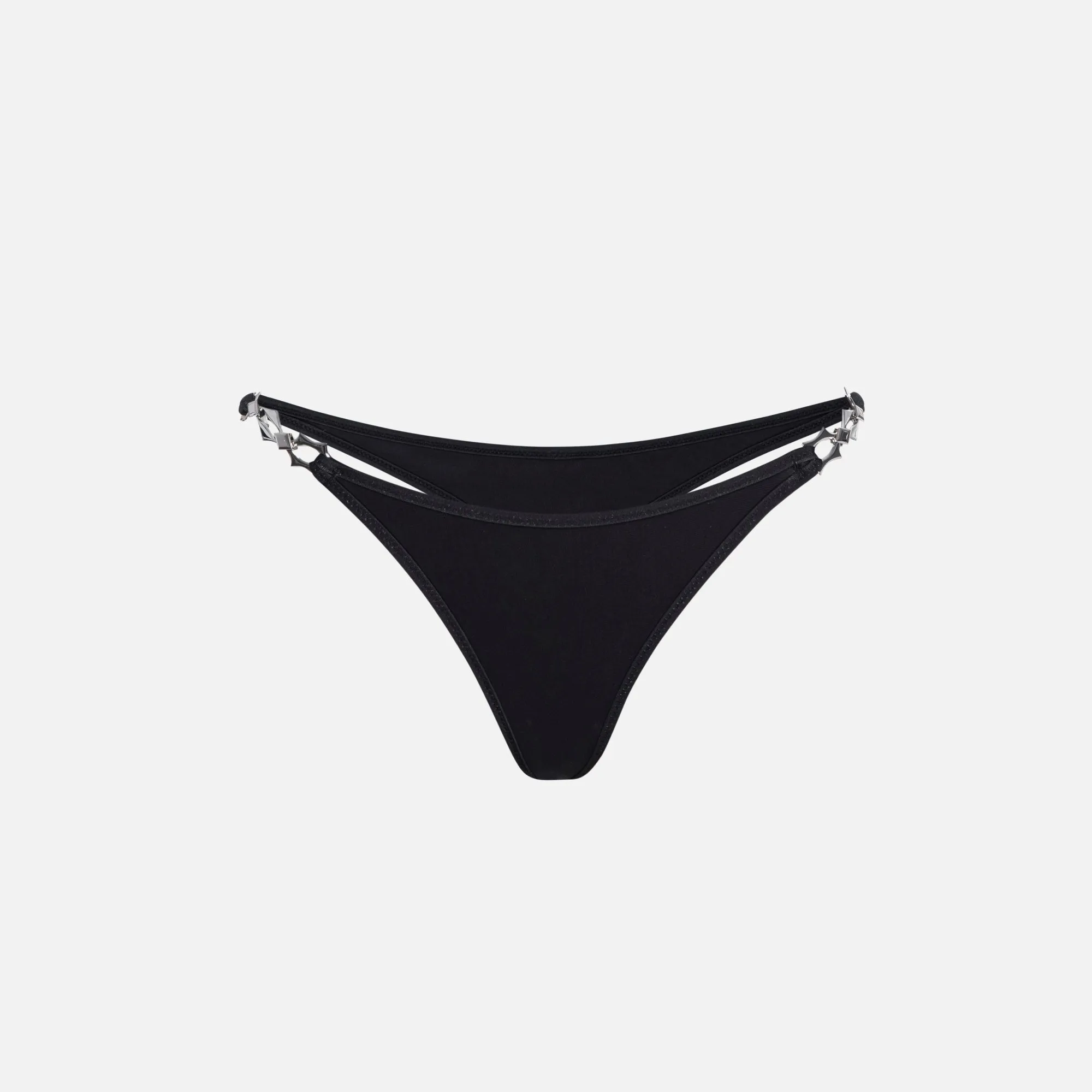 Miaou Nicola Bikini Bottom - Black sold by Kith