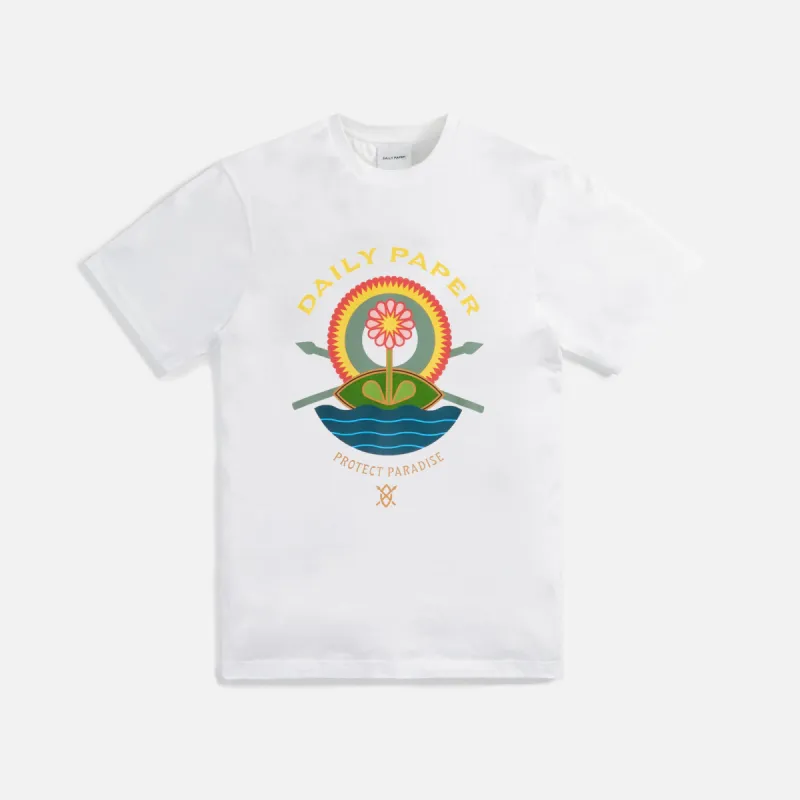 Daily Paper Paniz Tee - White sold by Kith