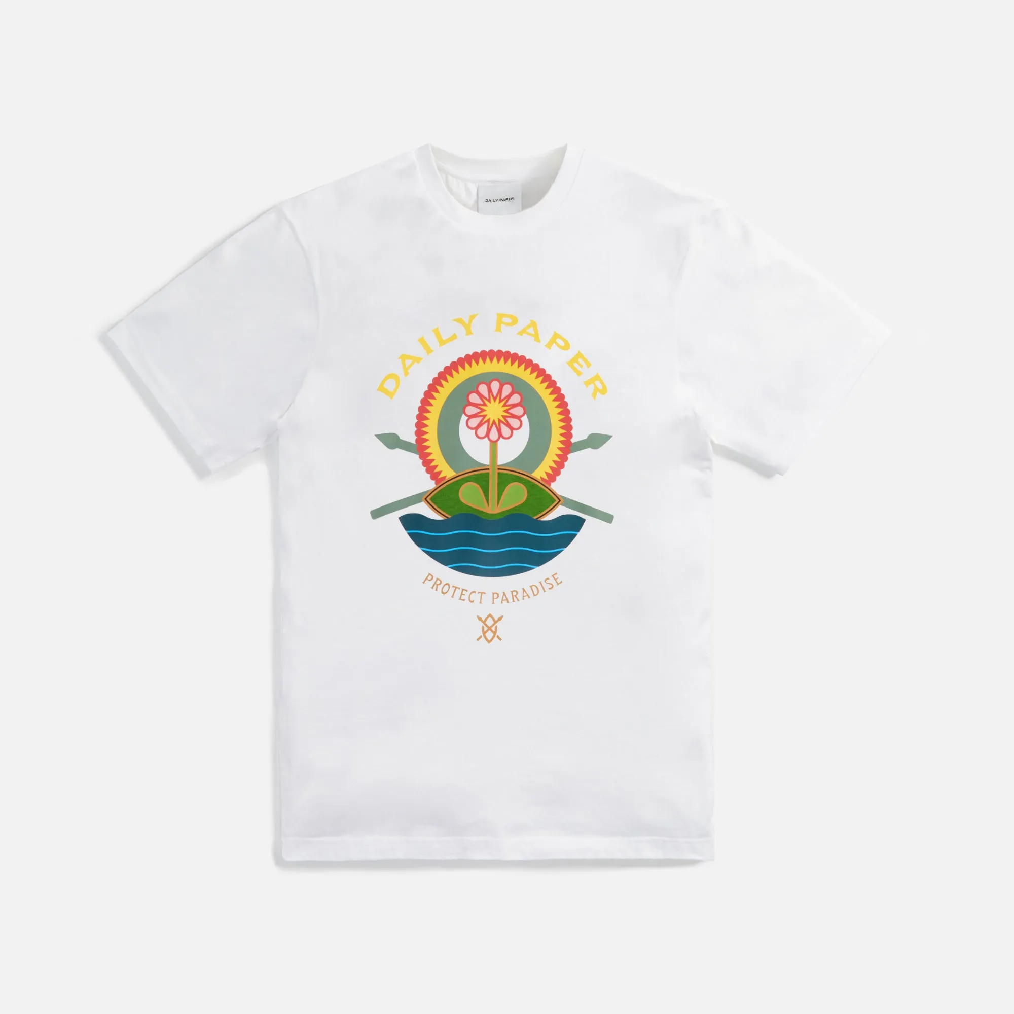 Daily Paper Paniz Tee - White sold by Kith