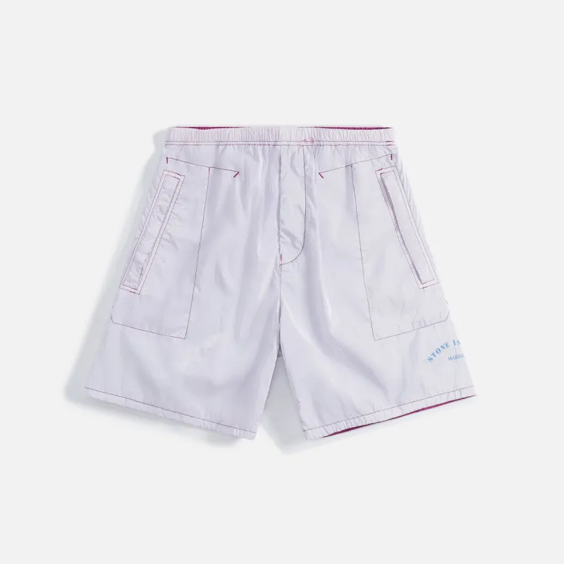 Stone Island Marina Bermuda Shorts - Purple sold by Kith