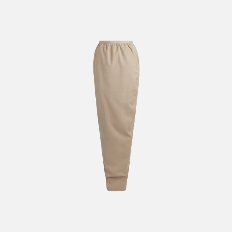 Rick Owens Pillar Long Skirt - Pearl sold by Kith