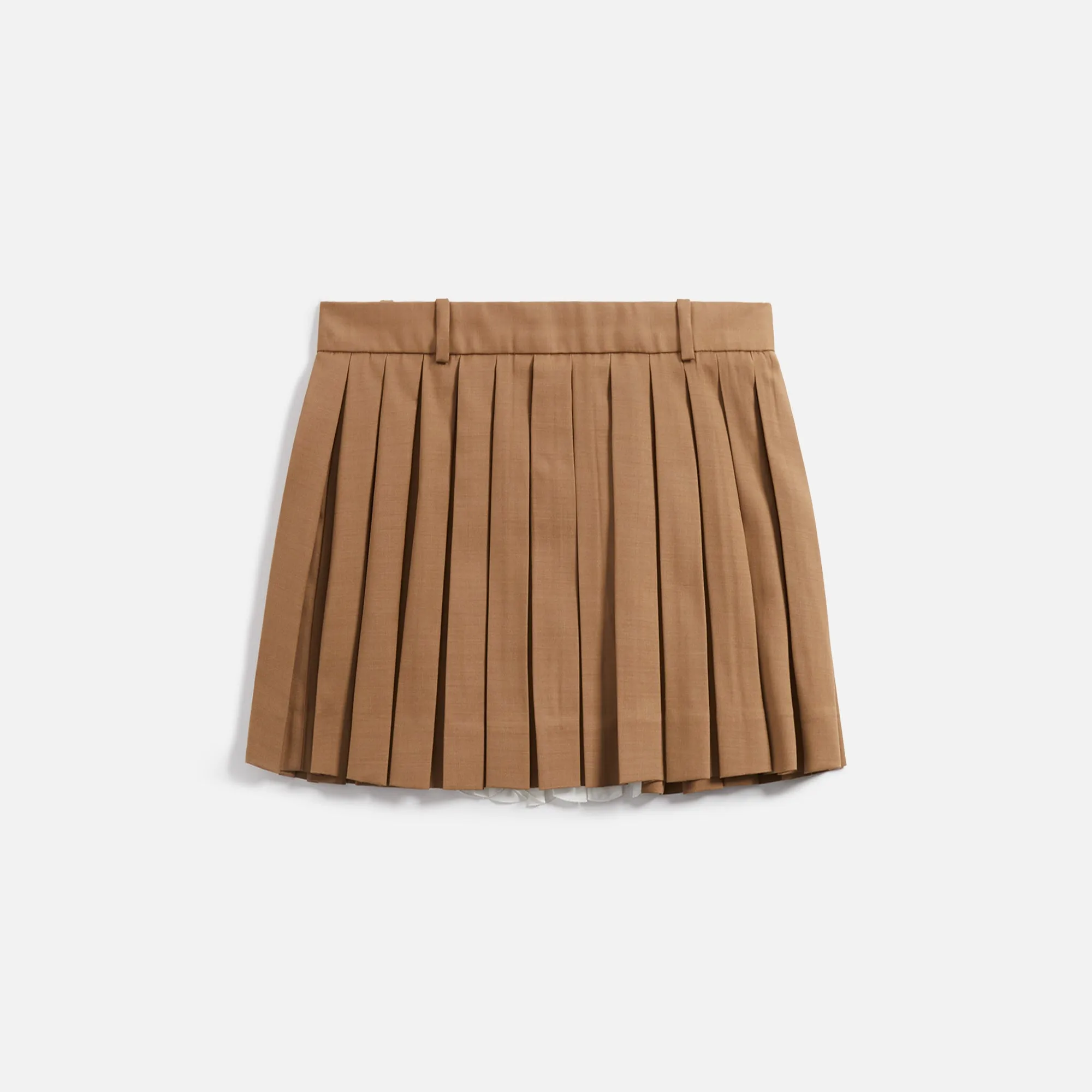 Sandy Liang Poko Skirt - Taupe sold by Kith
