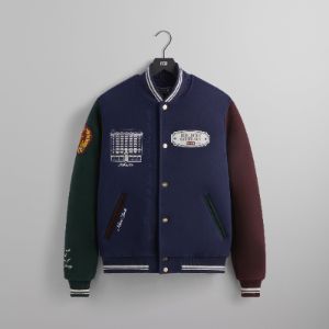 Kith for Bergdorf Goodman Varsity Jacket - Nocturnal sold by Kith