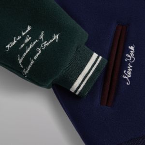 Kith for Bergdorf Goodman Varsity Jacket - Nocturnal sold by Kith