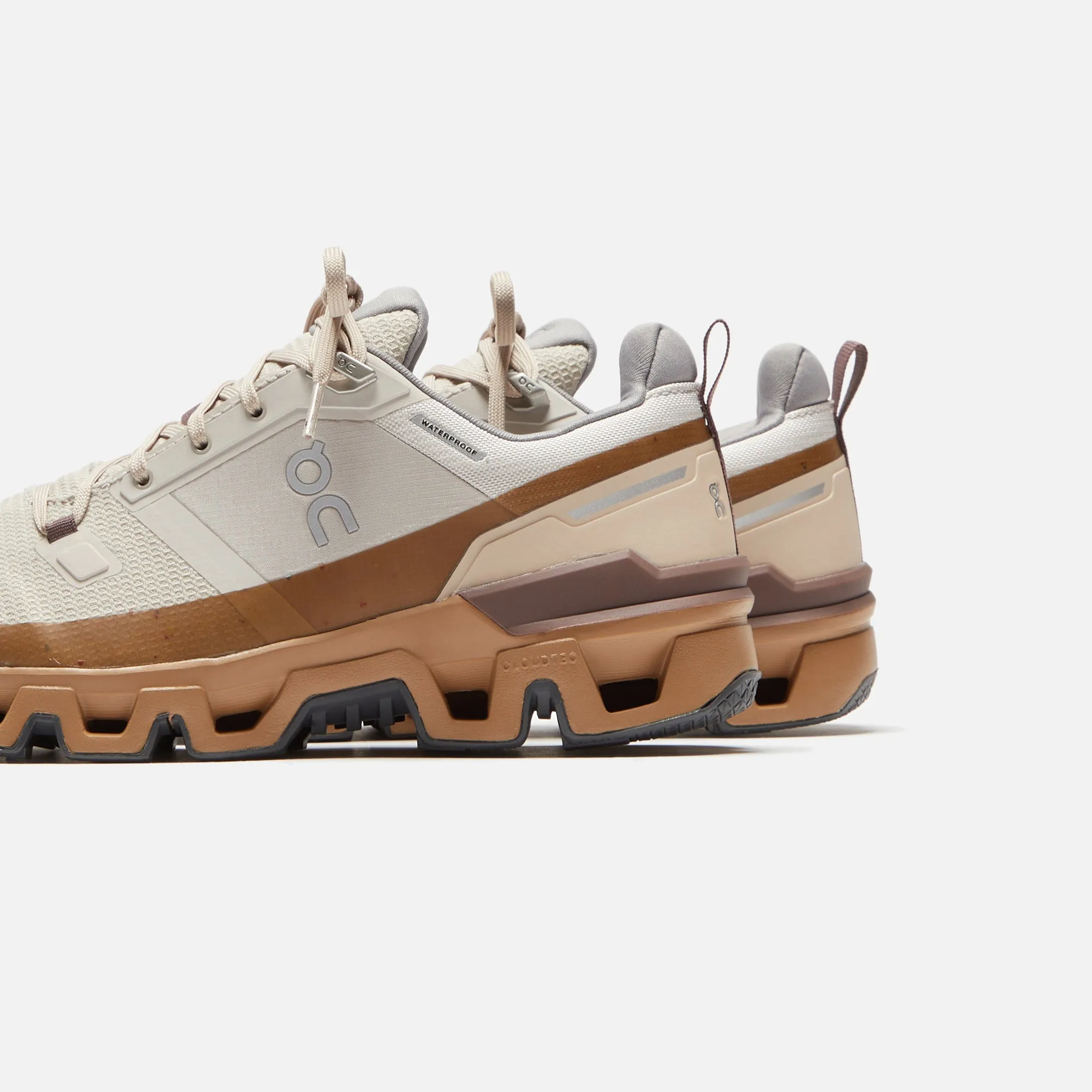 On Running Cloudwander Waterproof - Pearl / Root sold by Kith product image thumbnail 3
