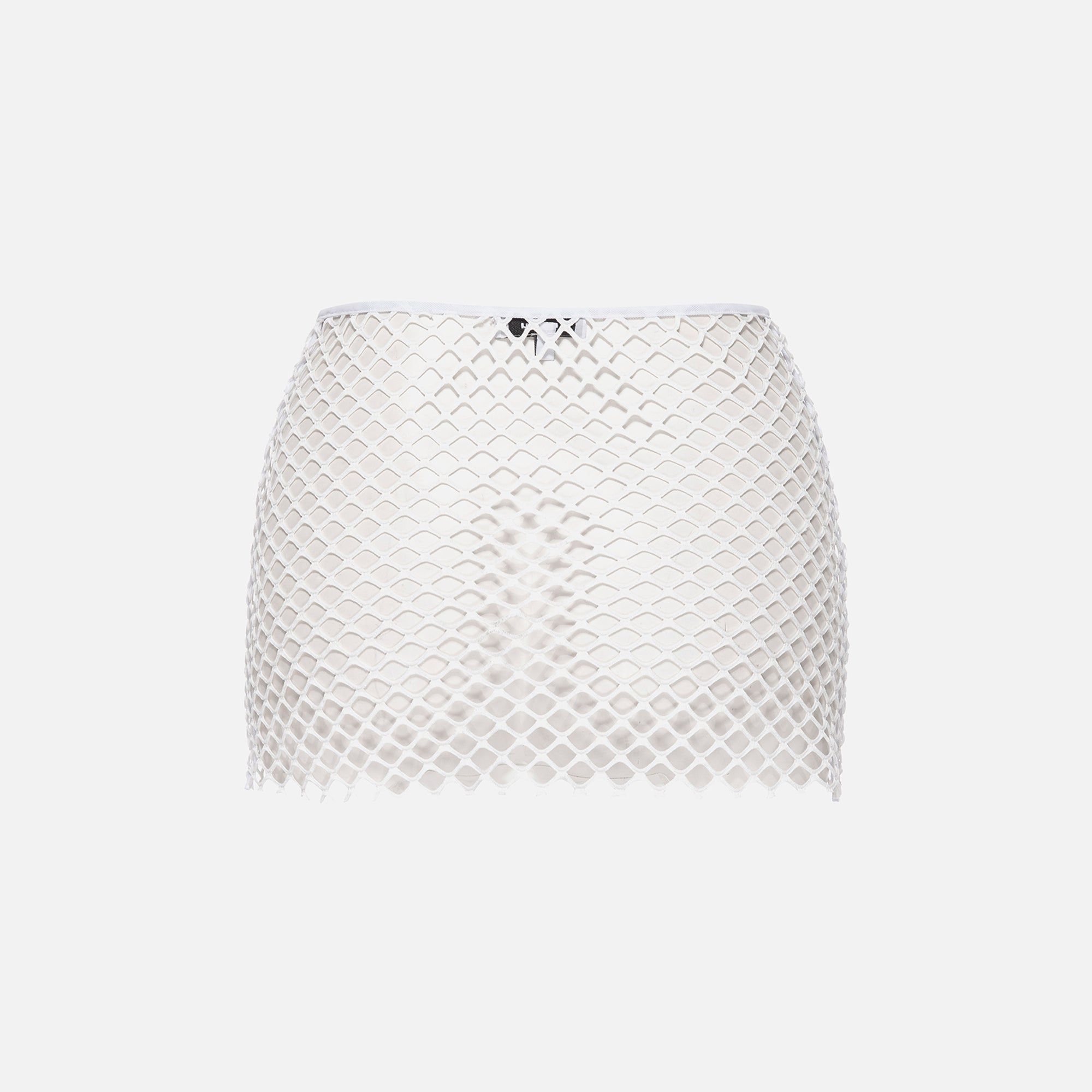Miaou Elektra Skirt - Creme sold by Kith product image thumbnail 2