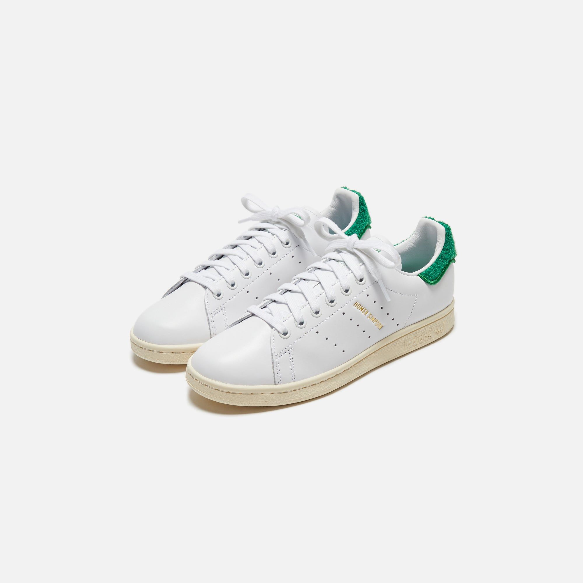 adidas x Homer Simpson Stan Smith - White / Green / Cream White sold by Kith product image thumbnail 4