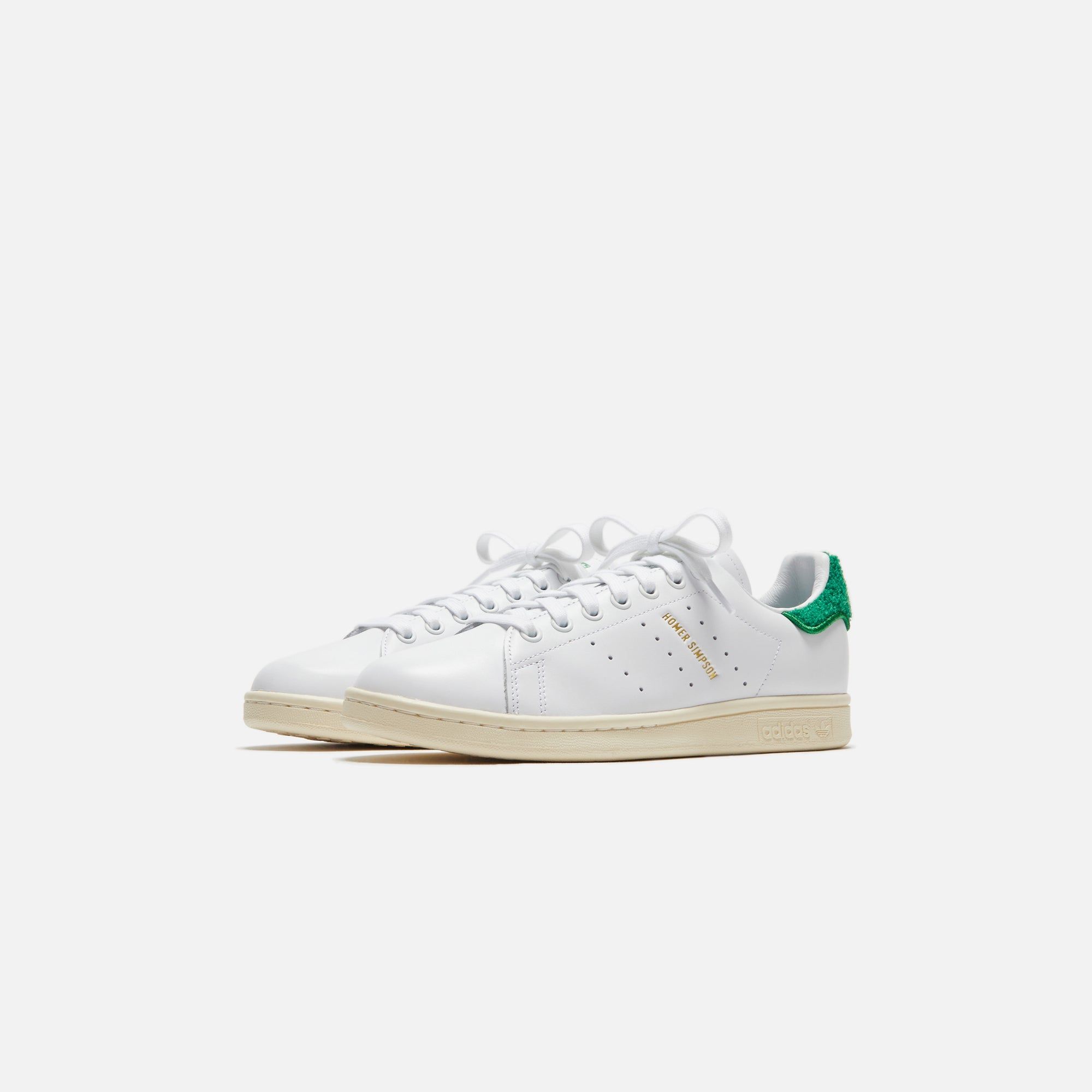 adidas x Homer Simpson Stan Smith - White / Green / Cream White sold by Kith product image thumbnail 2