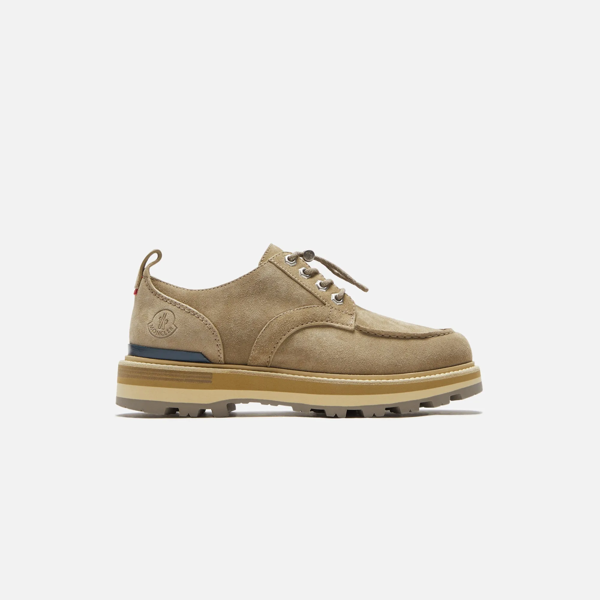 Moncler Peka City Derby Shoes - Tan sold by Kith