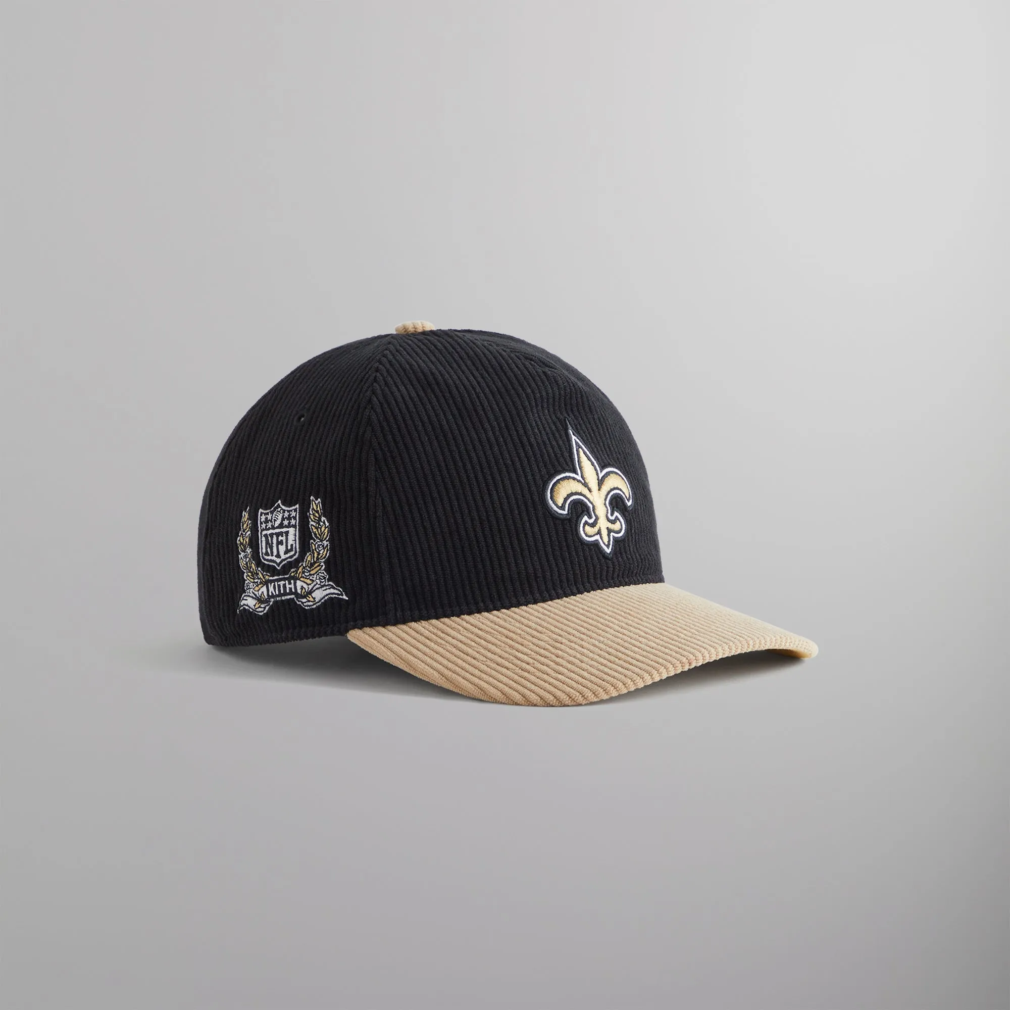 Kith for the NFL: Saints '47 Hitch Snapback - Black sold by Kith product image thumbnail 3