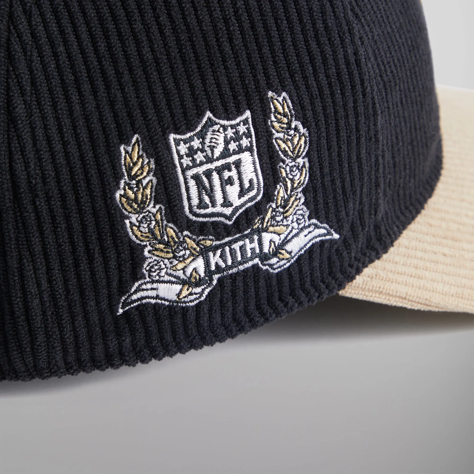 Kith for the NFL: Saints '47 Hitch Snapback - Black sold by Kith product image thumbnail 5