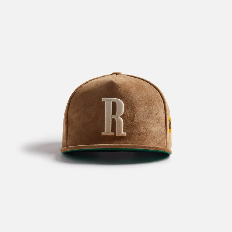Rhude Suede R Crown - Tan sold by Kith