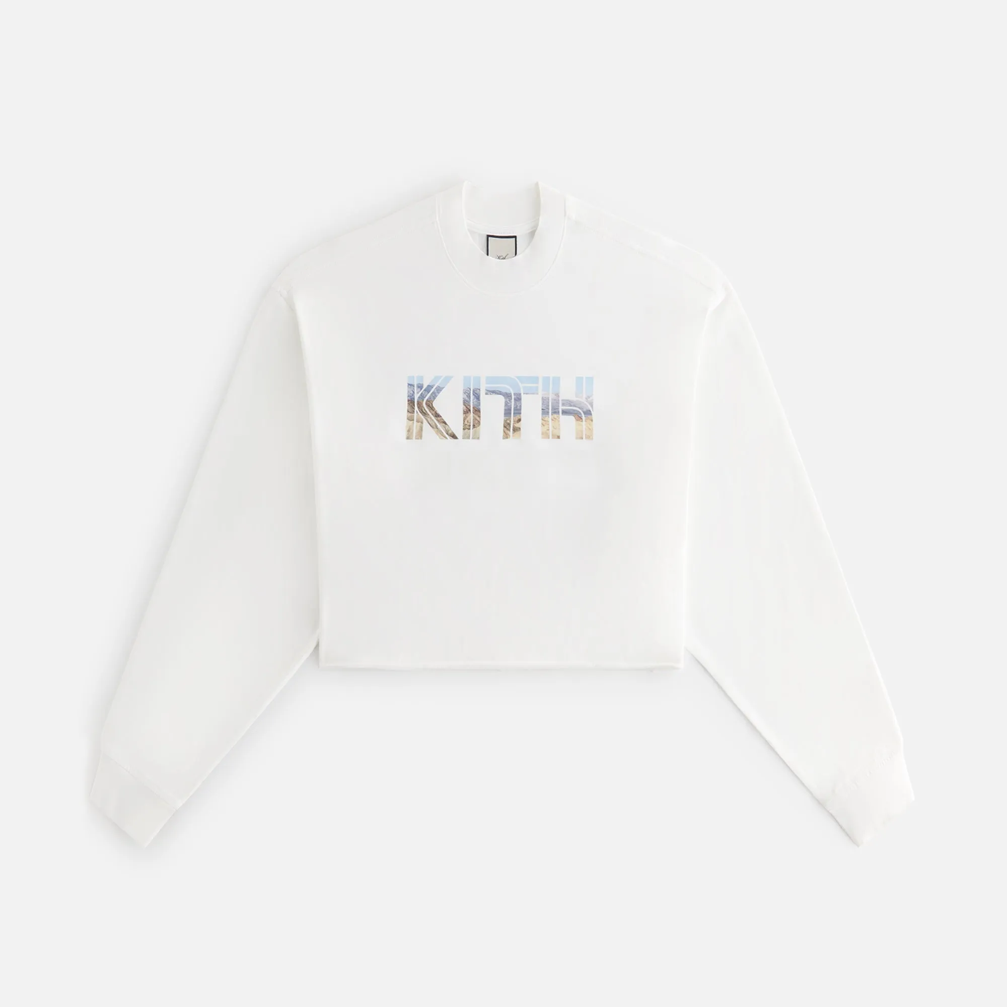 Kith Women Desert Landscape Jasper Long Sleeve - White sold by Kith