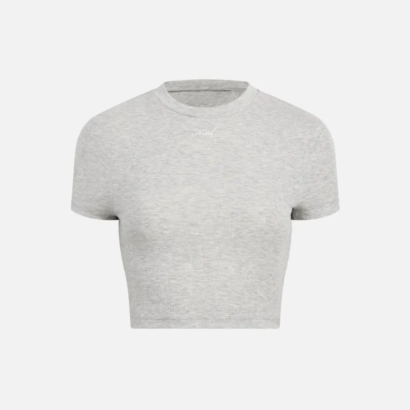 Kith Women Modal Rib Mulberry - Heather Grey sold by Kith