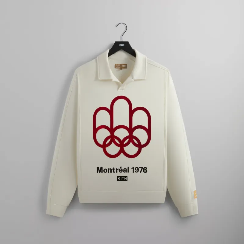 Kith for Olympics Heritage Nelson Collared Pullover - Silk sold by Kith