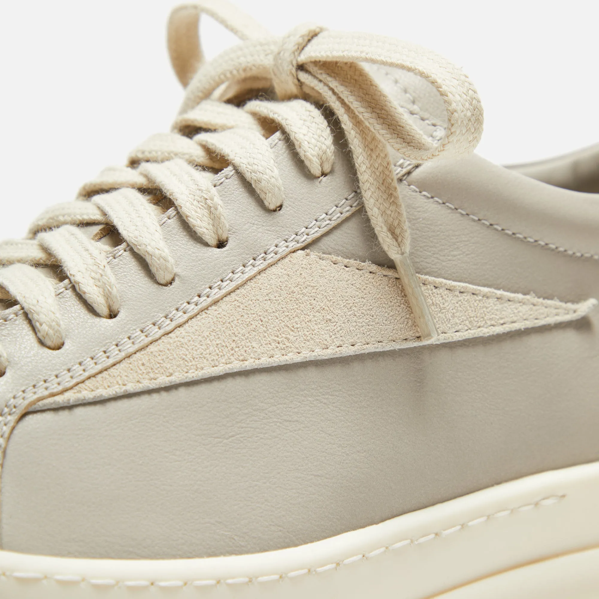 Rick Owens WMNS Vintage Sneaker - Pearl / Milk sold by Kith product image thumbnail 4