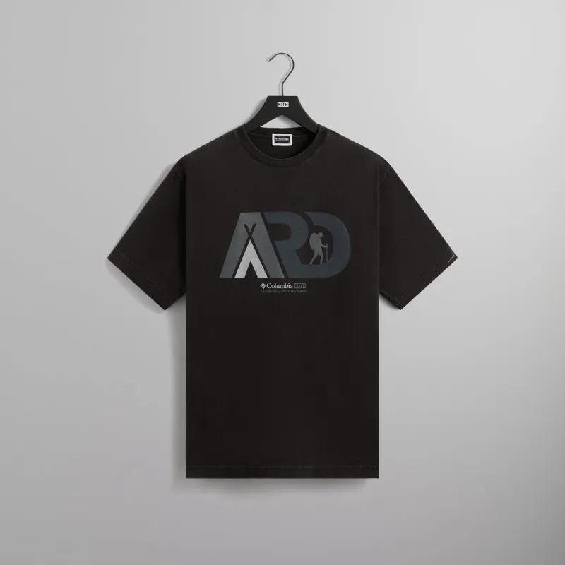 Kith for Columbia ARD Vintage Tee - Black sold by Kith