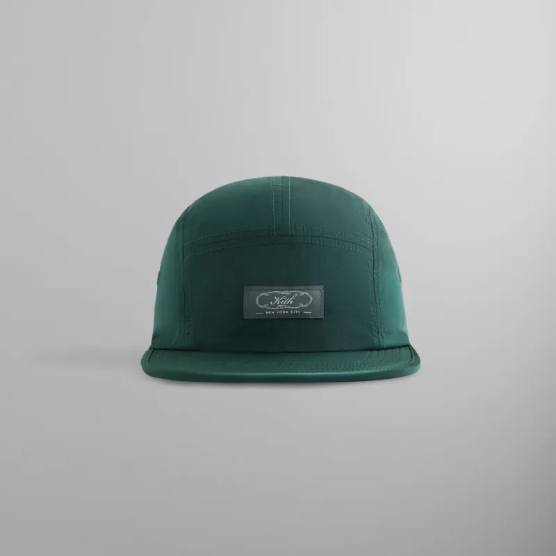 Kith Rose Woven Patch Camper Hat - Stadium sold by Kith
