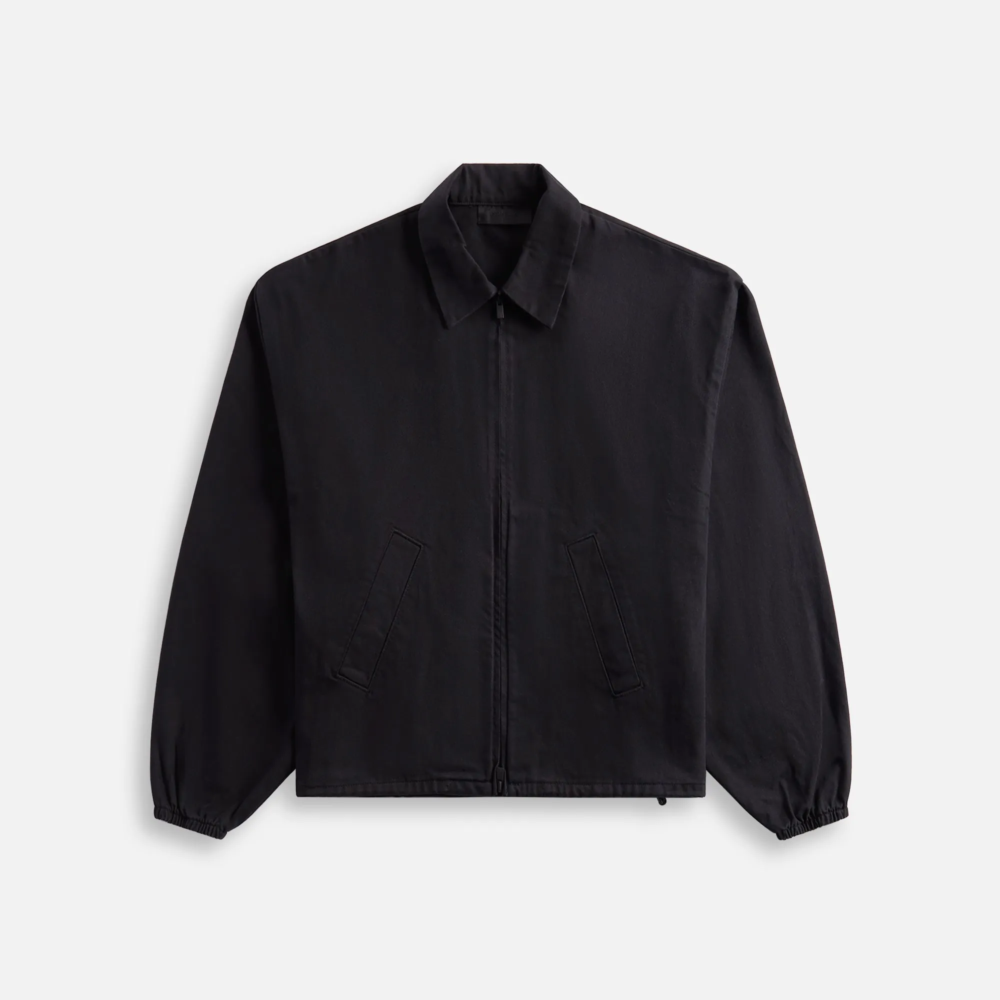 Essentials Shell Bomber - Overdye Black Denim sold by Kith