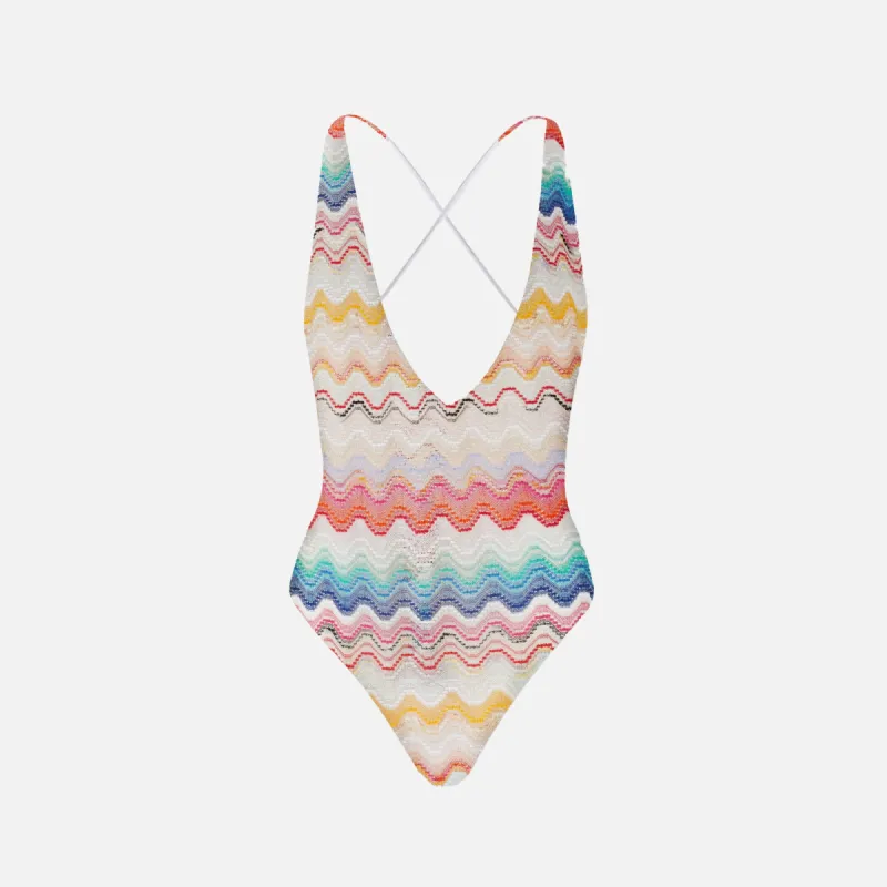 Missoni Onepiece - Multicolor White Base sold by Kith