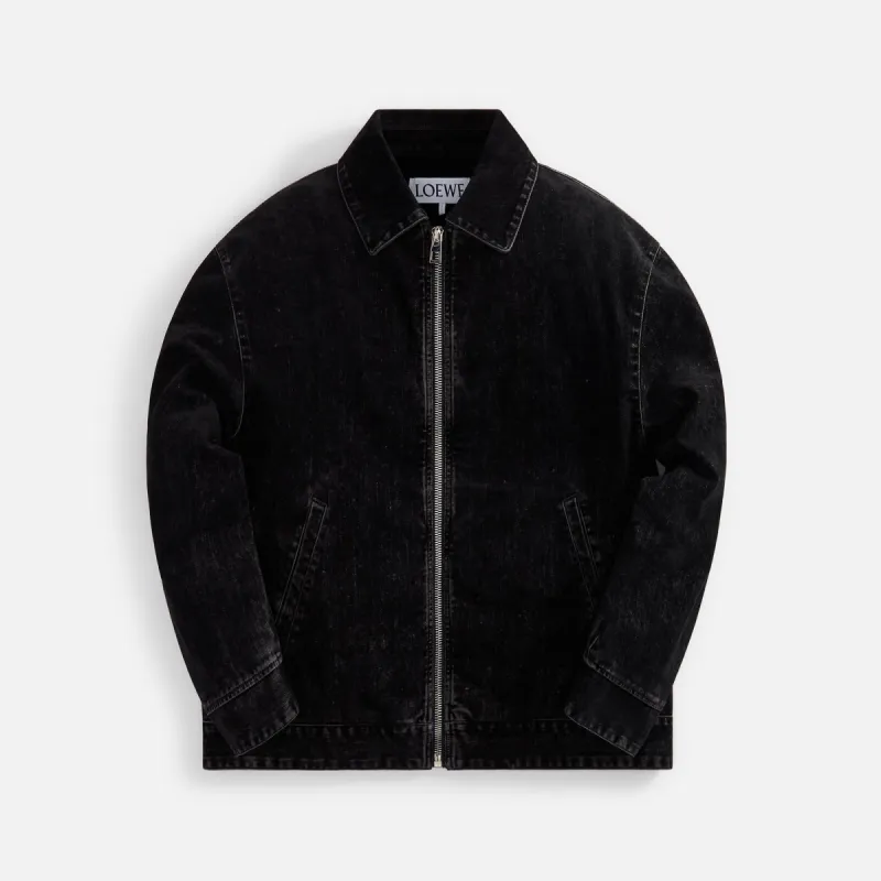 Loewe Bomber Jacket - Black sold by Kith