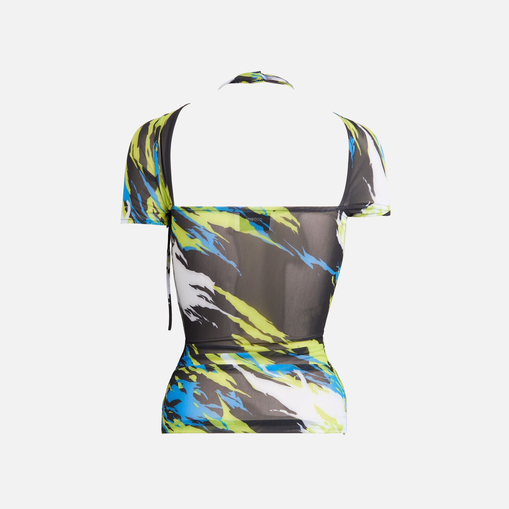 Coperni Asymetric Draped Mesh Top - Multi sold by Kith product image thumbnail 2