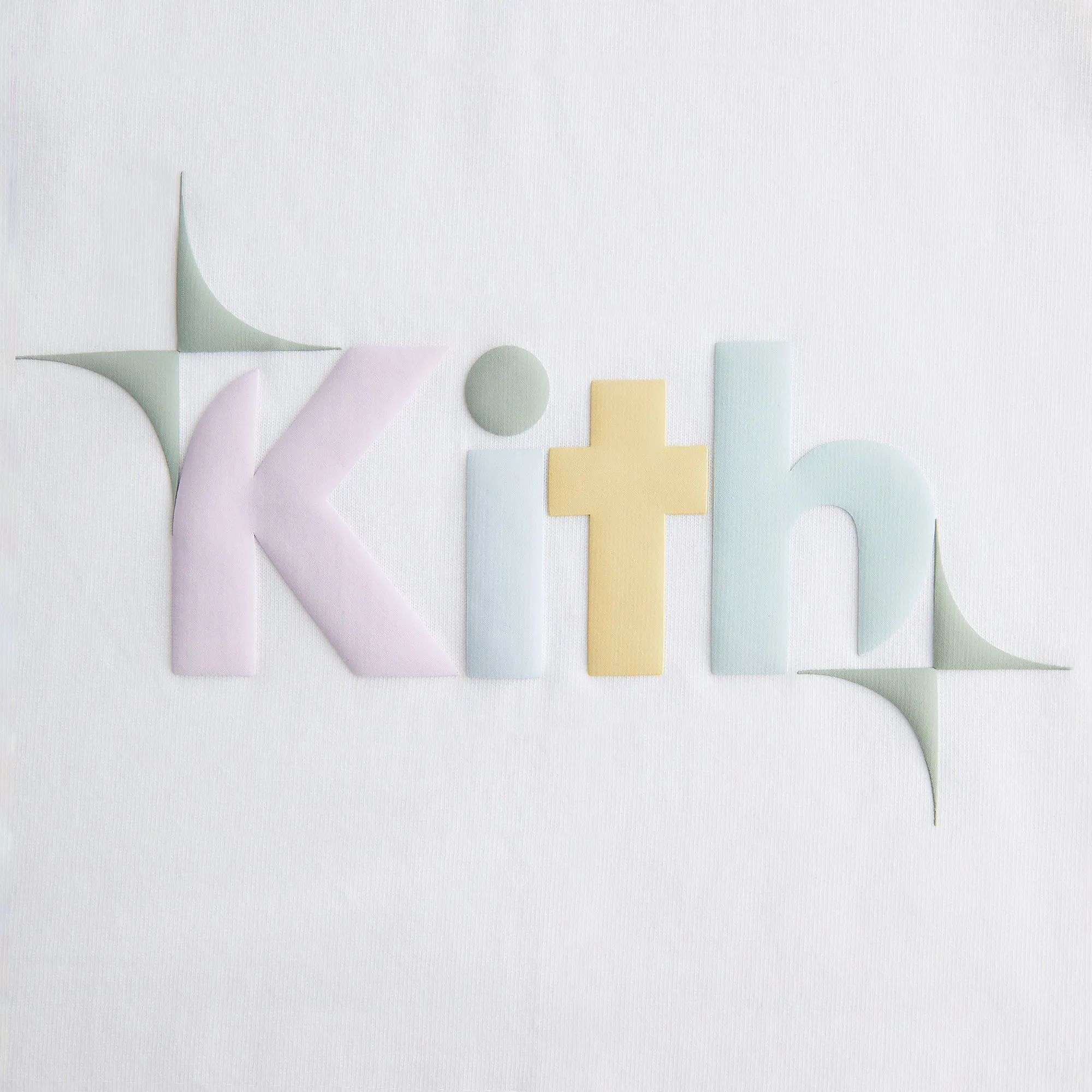 Kith Women Burst Logo Vintage Tee - White sold by Kith product image thumbnail 4