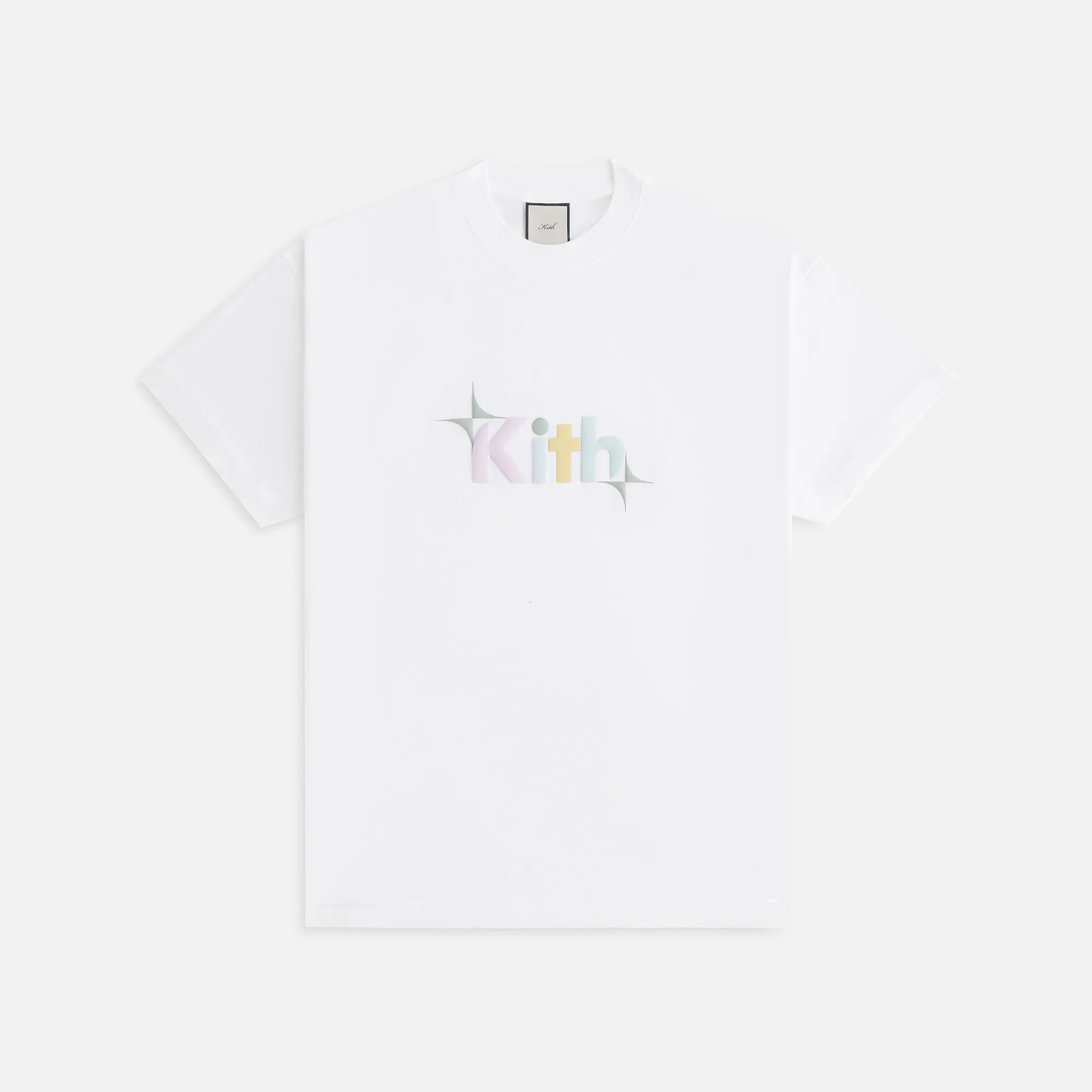 Kith Women Burst Logo Vintage Tee - White sold by Kith