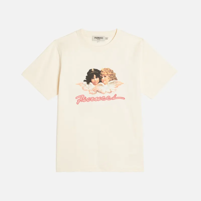 Fiorucci Angel Mini Tee - Cream sold by Kith