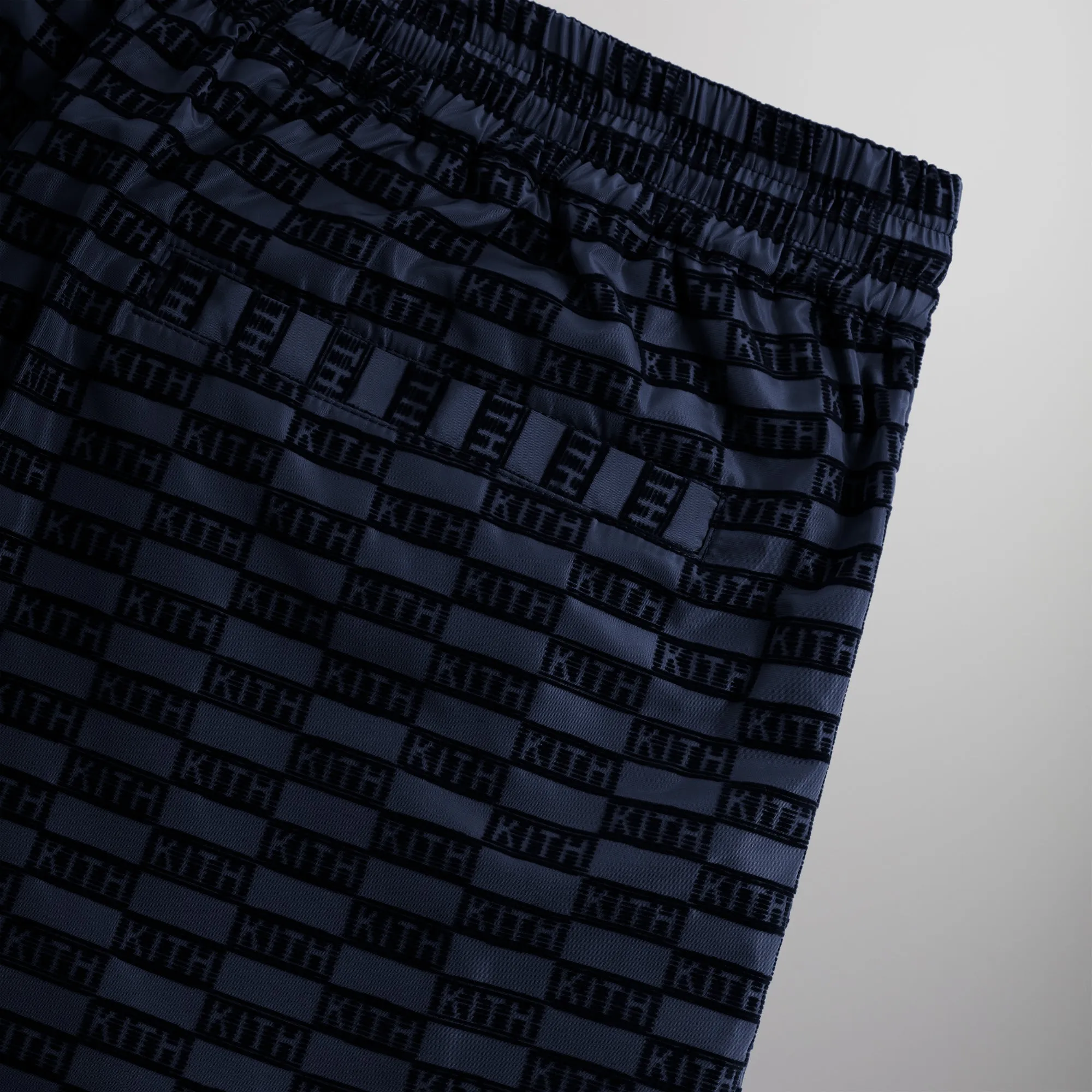 Kith Flocked Monogram Mason Short - Nocturnal sold by Kith product image thumbnail 4